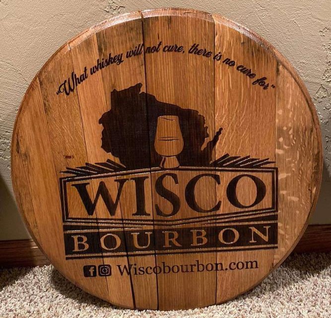 Wisco Bourbon Barrelhead - Image 3
