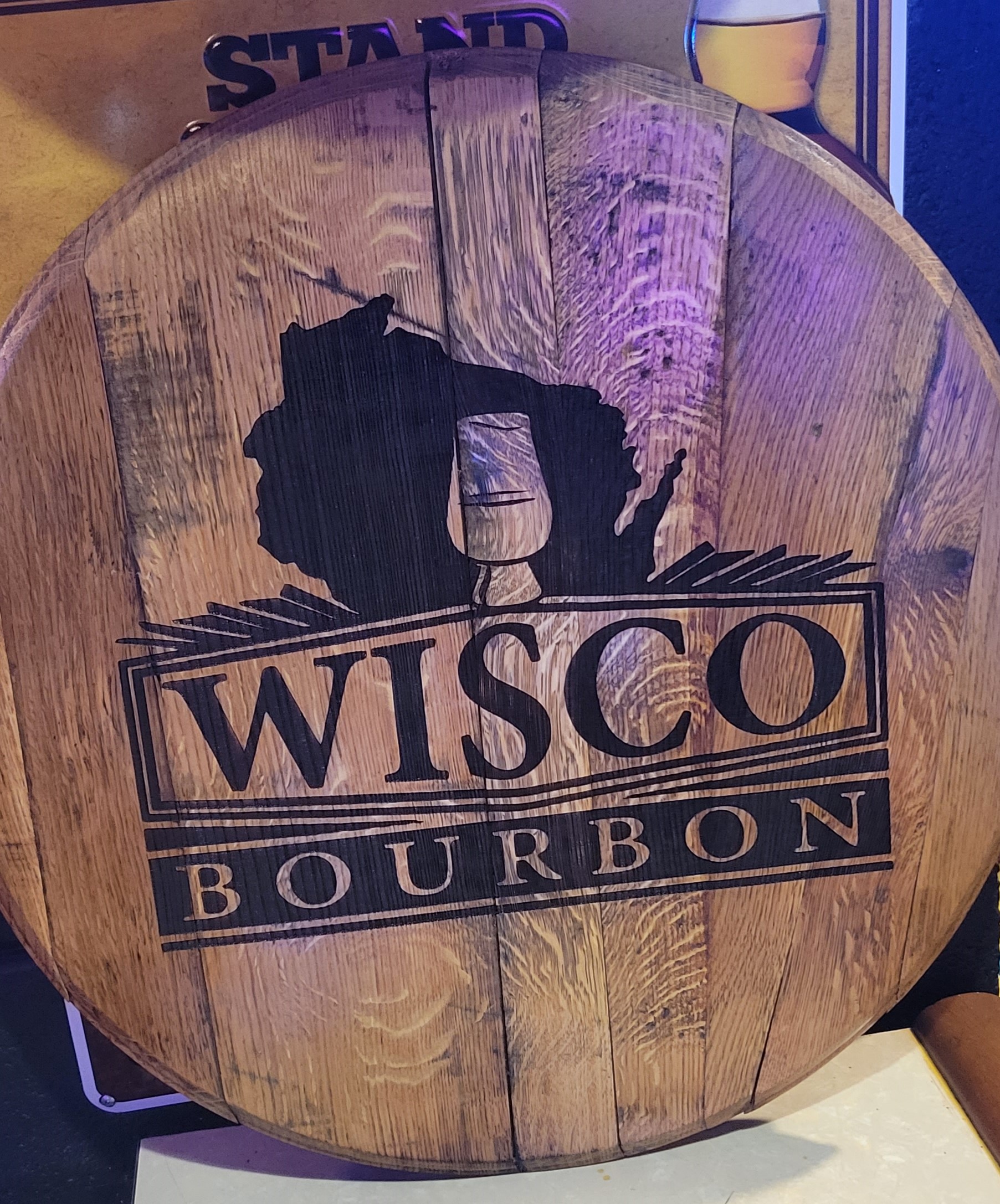 Wisco Bourbon Barrelhead - Image 8