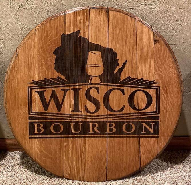 Wisco Bourbon Barrelhead