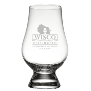 Wisco Bourbon Glencairn Whiskey Glass - Pour Decisions