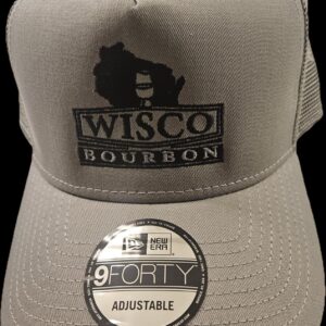 Wisco Bourbon Hat - Trucker Hat - Light Grey
